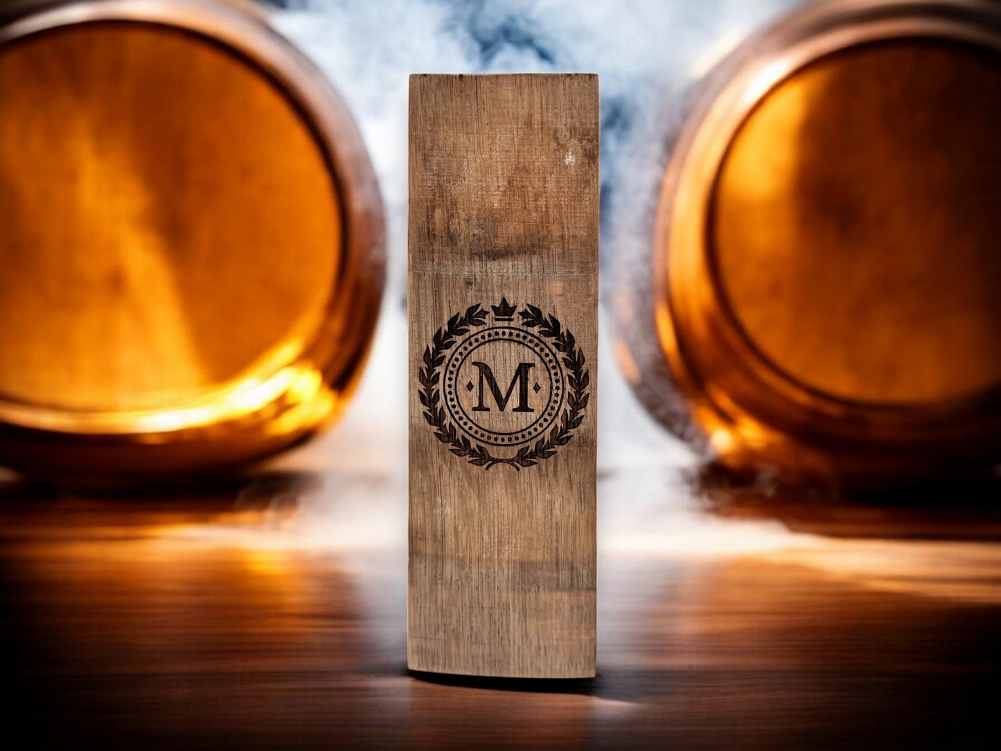 Whisky Cask Stand - Monogram