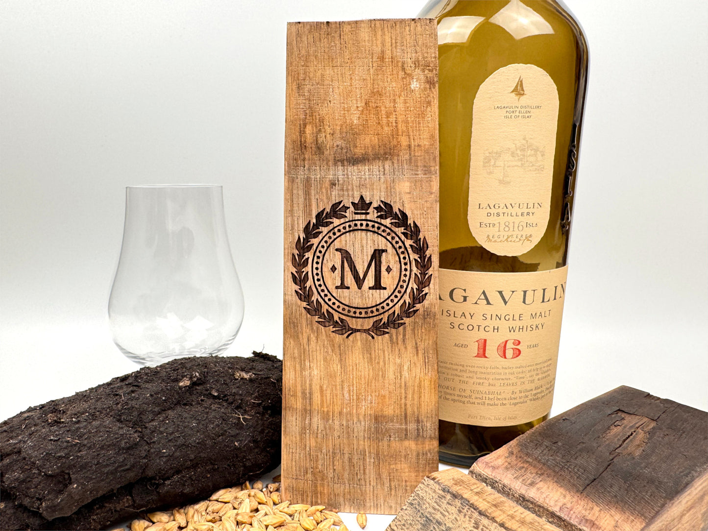 Whisky Cask Stand - Monogram