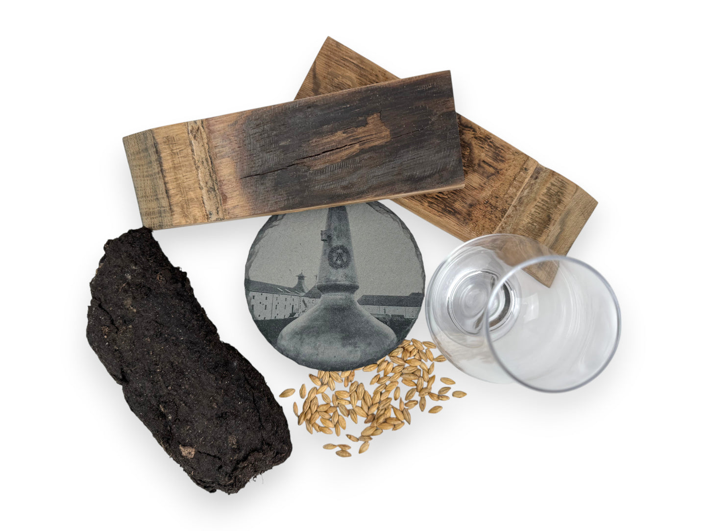 Slate Coasters - Ardbeg Distillery