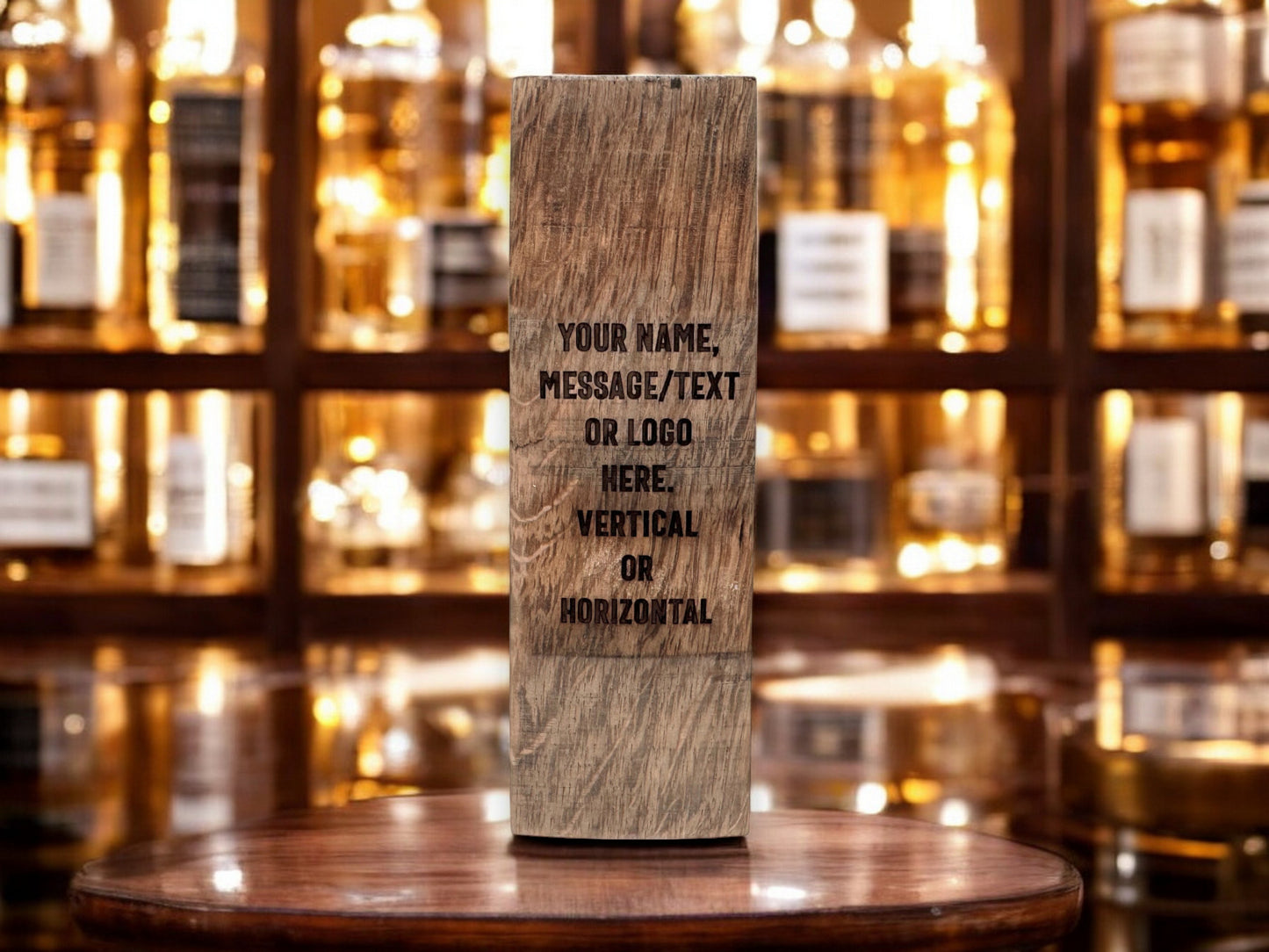 Whisky Cask Stand - Personalised