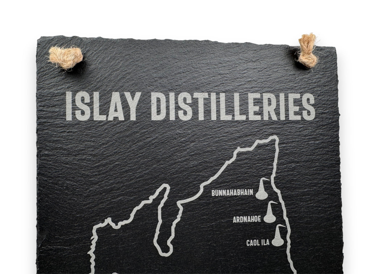 Slate Plaque - Islay Distilleries
