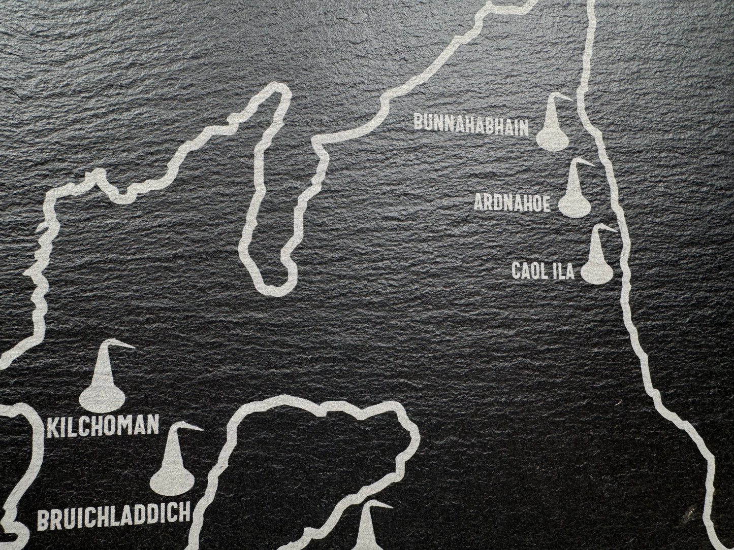 Slate Plaque - Islay Distilleries