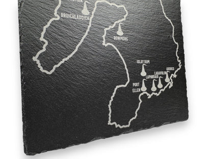Slate Plaque - Islay Distilleries