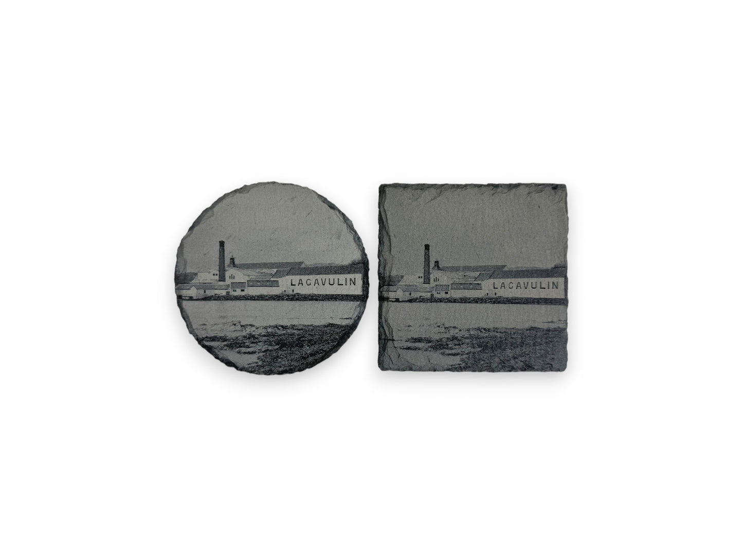 Slate Coasters - Lagavulin Distillery