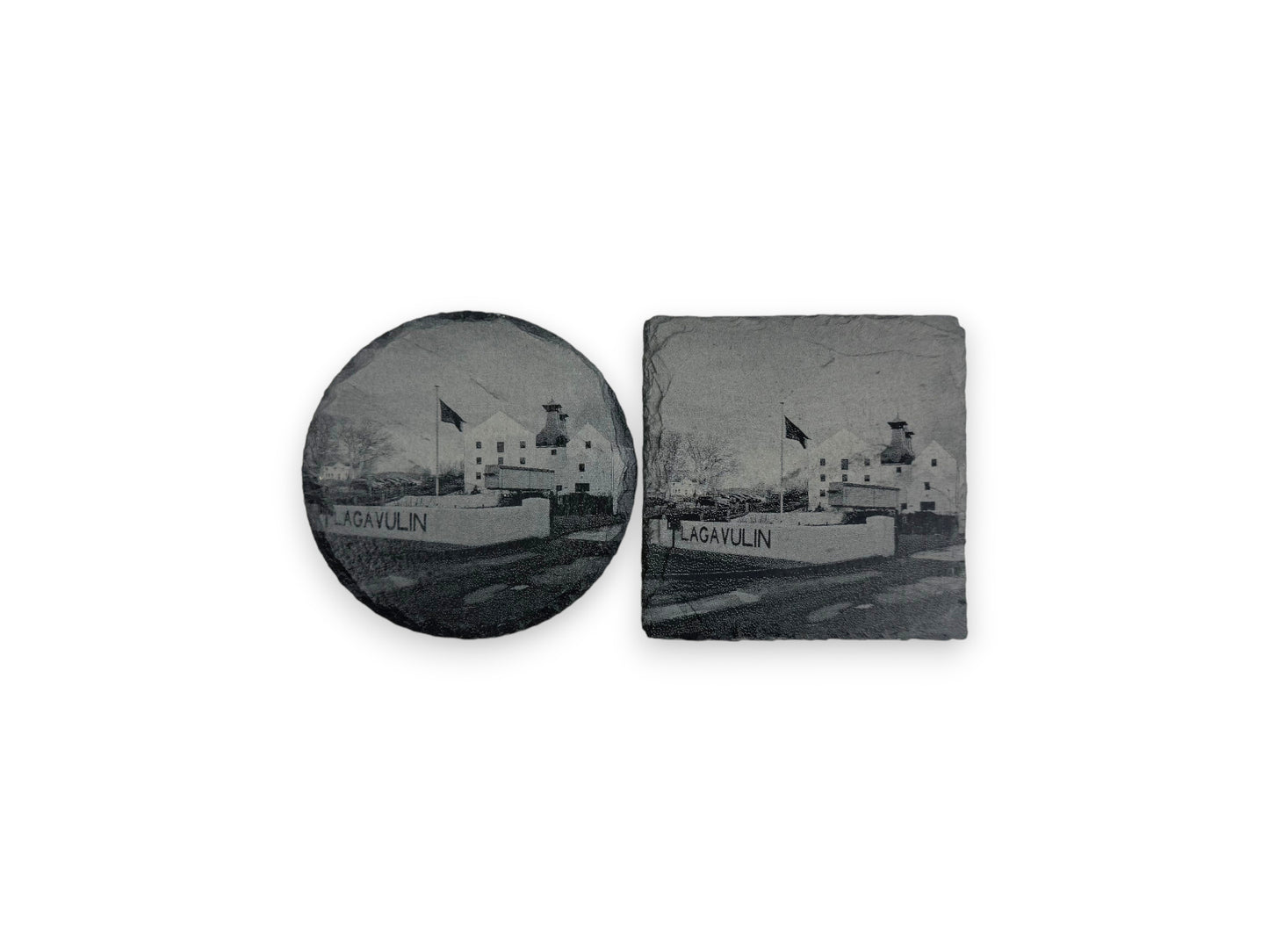 Slate Coasters - Lagavulin Distillery