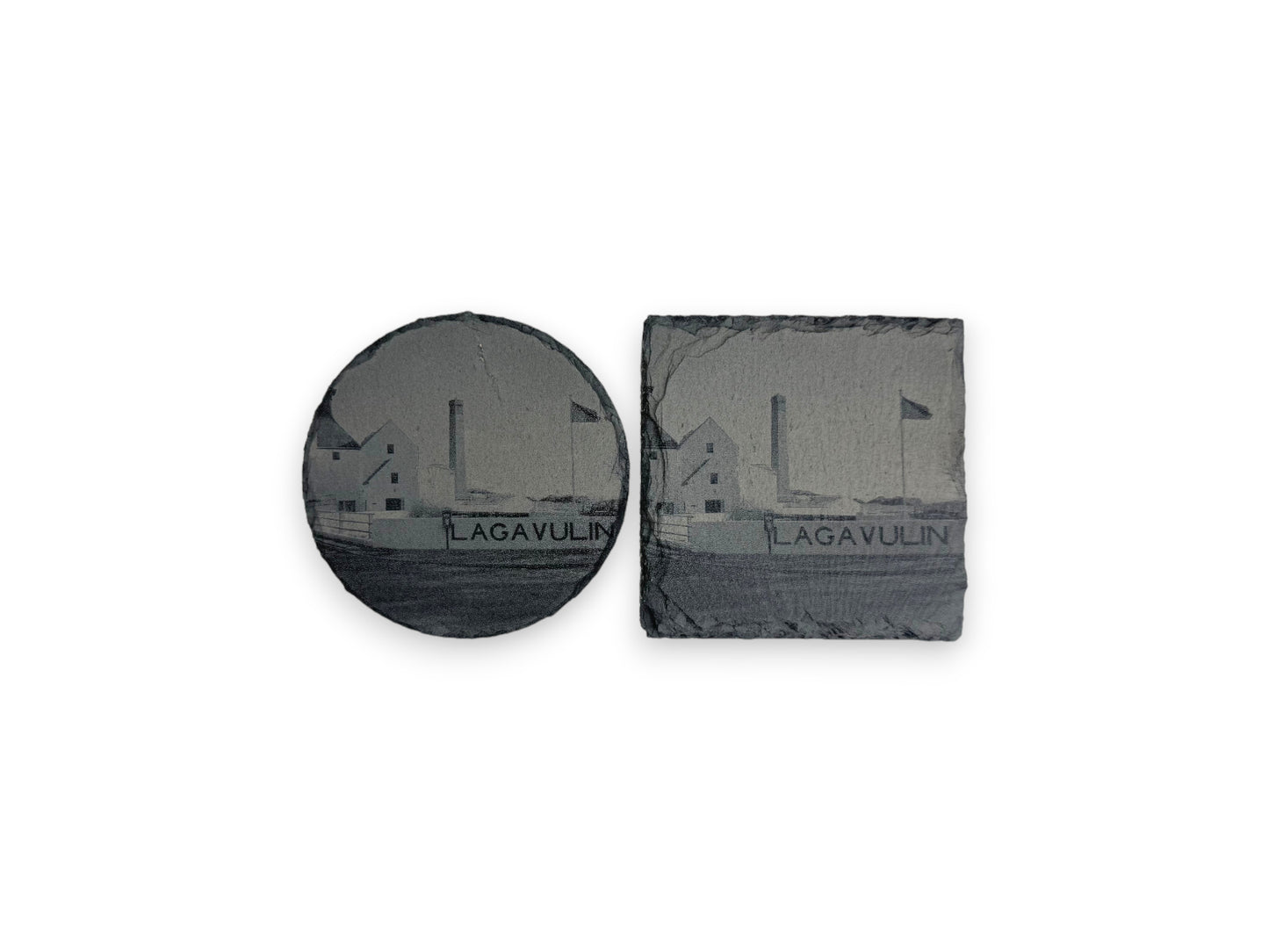 Slate Coasters - Lagavulin Distillery