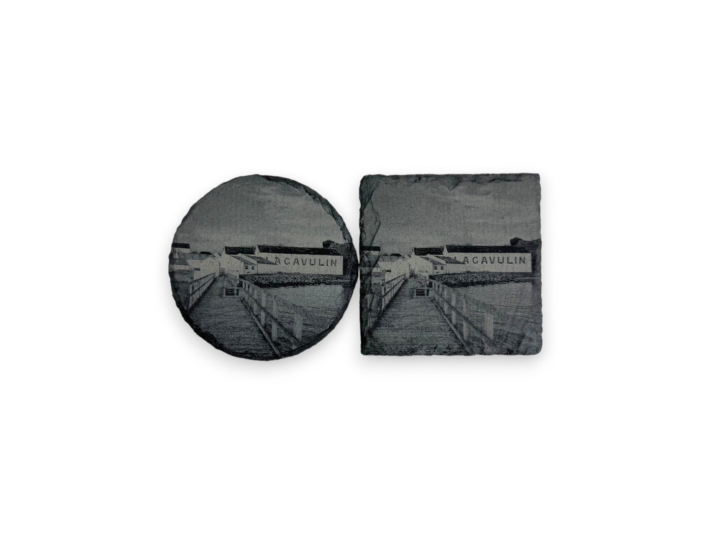 Slate Coasters - Lagavulin Distillery