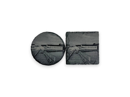 Slate Coasters - Lagavulin Distillery