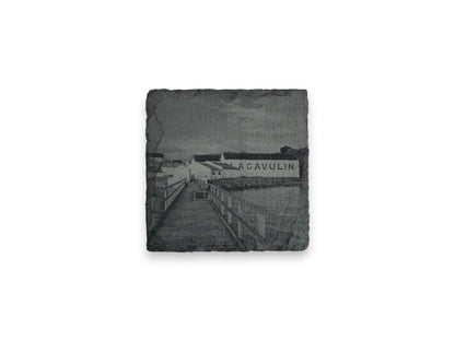 Slate Coasters - Lagavulin Distillery
